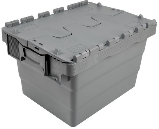 40x30x25 cm Attached Lid Container