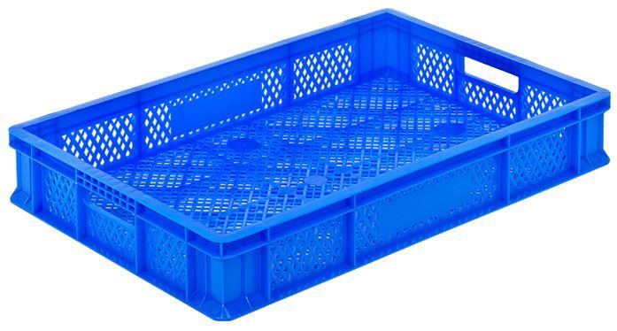 60x40x10 Perforated Plastic Crate