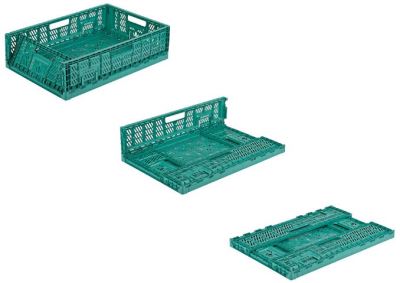 60x40x10 Folding Crate