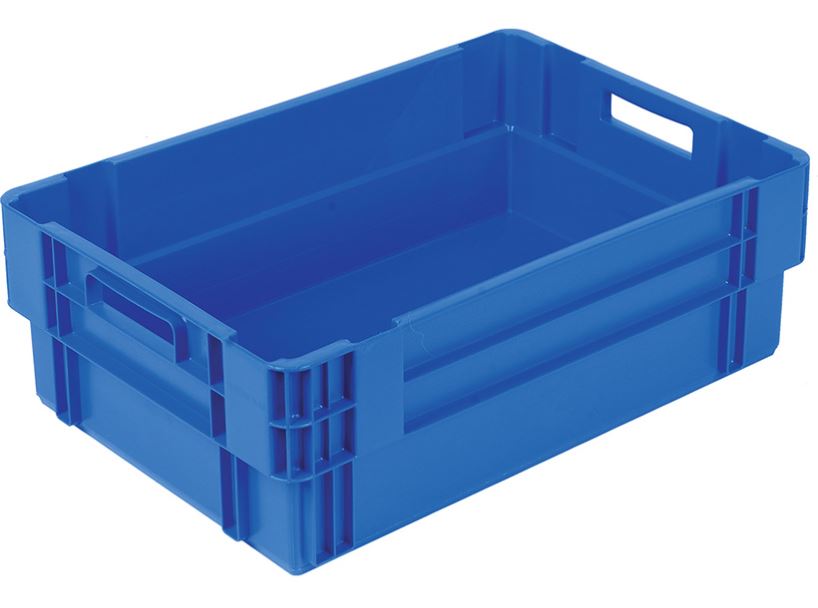 60x40x20 Nestable Plastic Crate