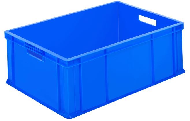 60x40x23 Solid Plastic Crate