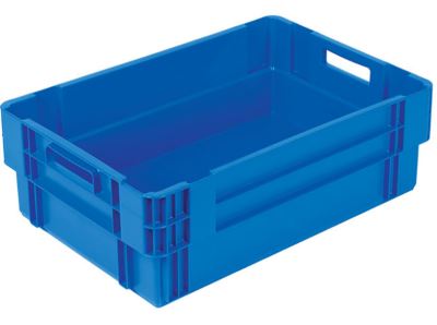 60x40x25 Nestable Plastic Crate