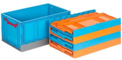 60x40x29 Industrial Foldable Crate
