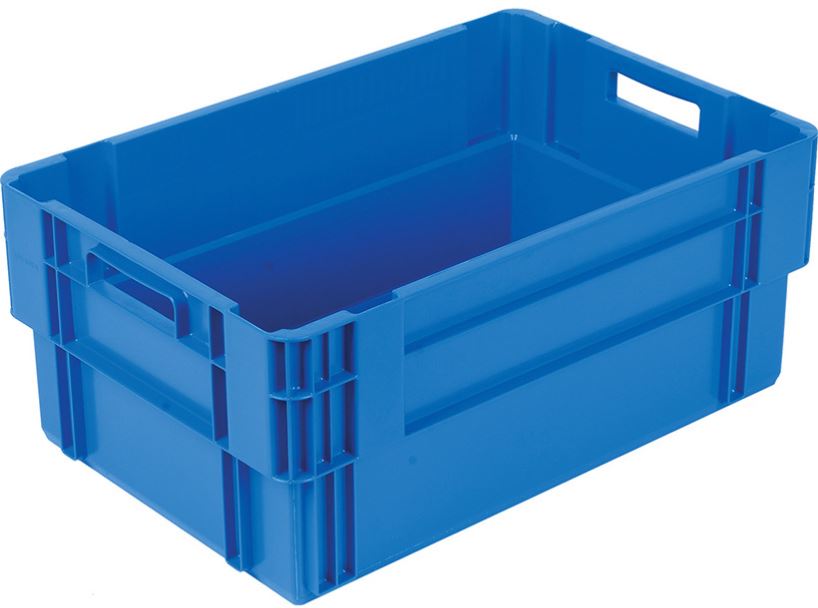 60x40x30 Nestable Plastic Crate