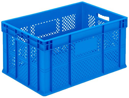 60x40x30 Perforated Plastic Crate