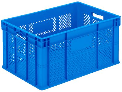 60x40x30 Perforated Plastic Crate