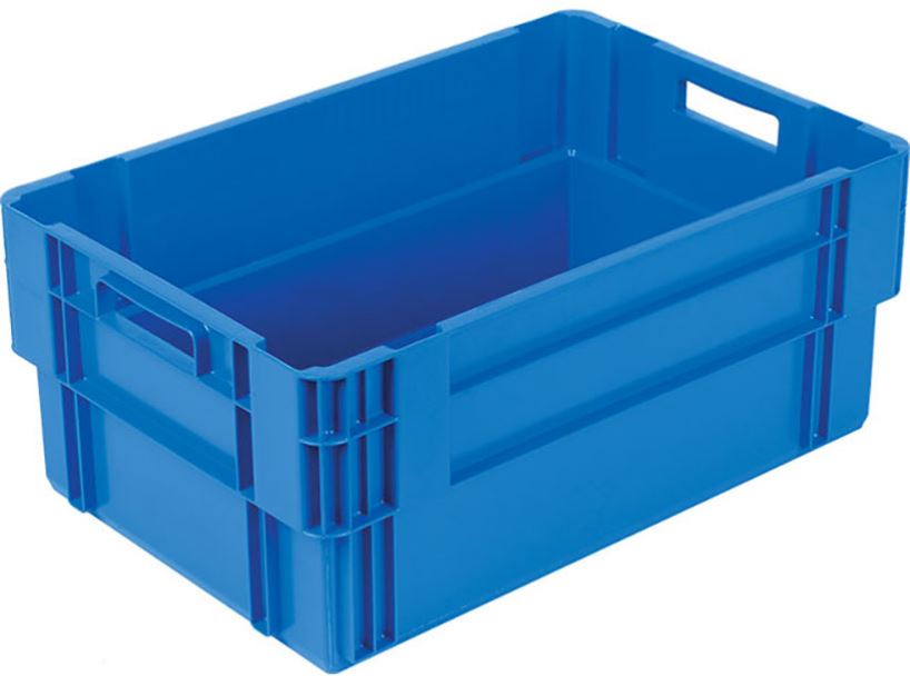 60x40x42 Nestable Plastic Crate