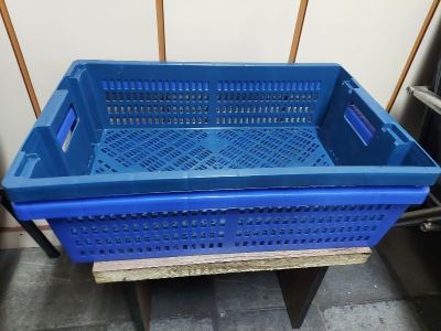 Stack and Nest Plastic Crate