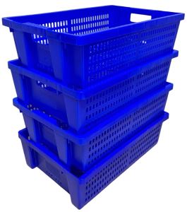 Stack and Nest Plastic Crate