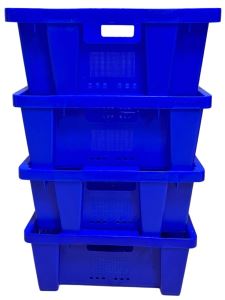 Stack and Nest Plastic Crate