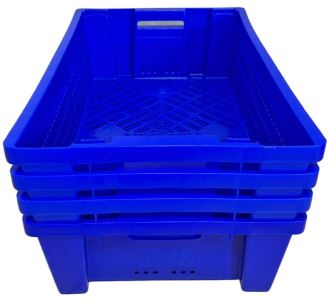 Stack and Nest Plastic Crate